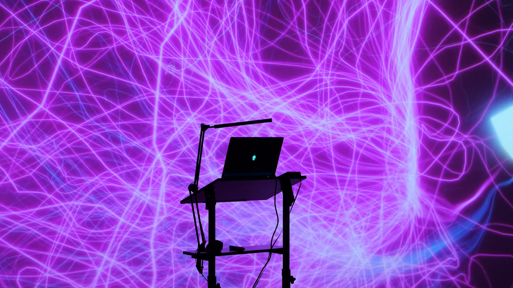 Lumiflo talk setup